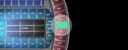 Seat view from Upper