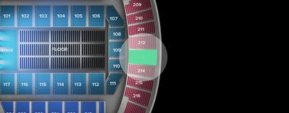 Seat view from Upper