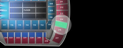 Seat view from Upper