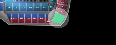 Seat view from Upper