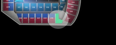 Seat view from Upper