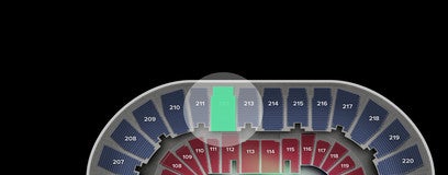 Seat view from Upper