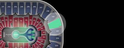 Seat view from Upper