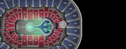 Seat view from Standing Room Only