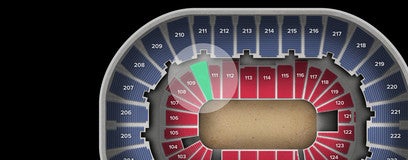 Seat view from Lower