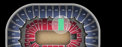 Seat view from Lower