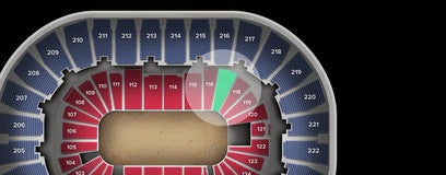 Seat view from Lower