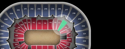 Seat view from Lower