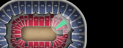 Seat view from Lower