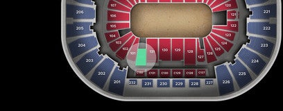 Seat view from Lower