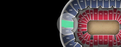 Seat view from Upper