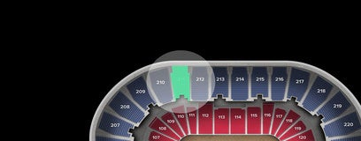 Seat view from Upper