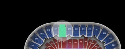 Seat view from Upper