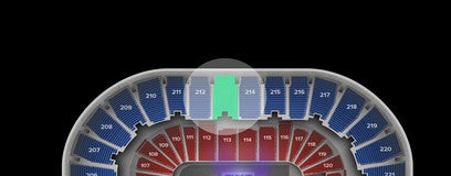 Seat view from Upper