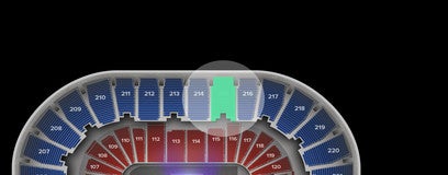 Seat view from Upper