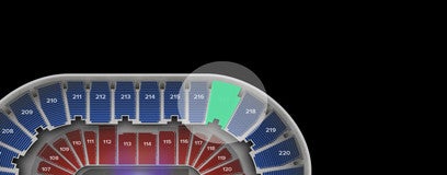 Seat view from Upper