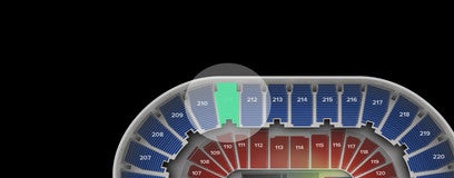 Seat view from Upper