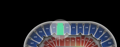 Seat view from Upper