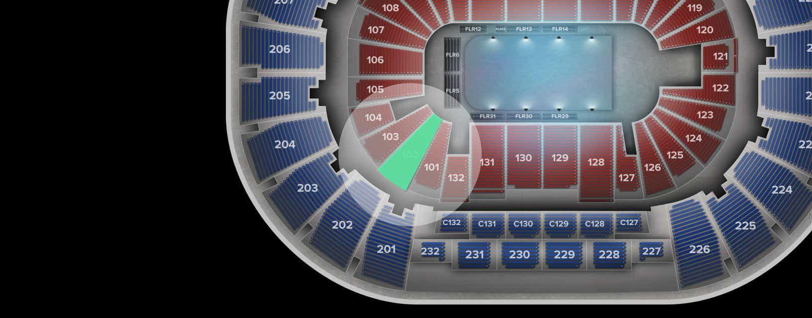 Seat view from Lower