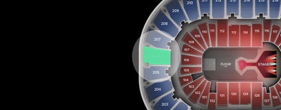 Seat view from Upper