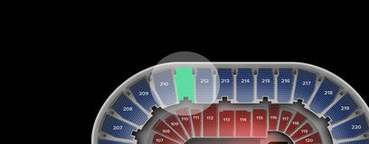 Seat view from Upper