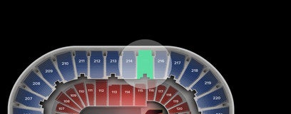 Seat view from Upper