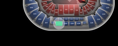 Seat view from Upper