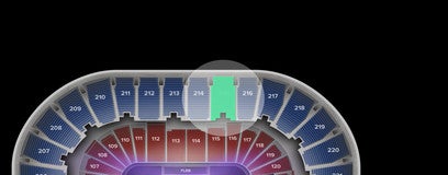 Seat view from Upper