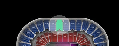 Seat view from Upper