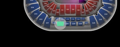 Seat view from Upper