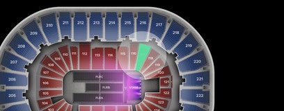 Seat view from Lower