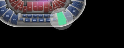 Seat view from Upper