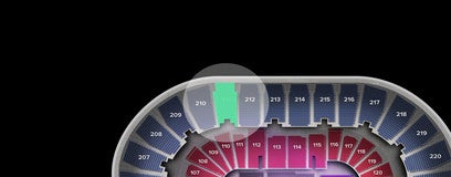 Seat view from Upper
