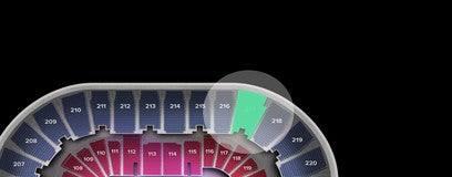 Seat view from Upper