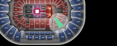 Seat view from Lower
