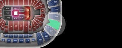 Seat view from Upper