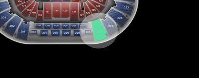 Seat view from Upper