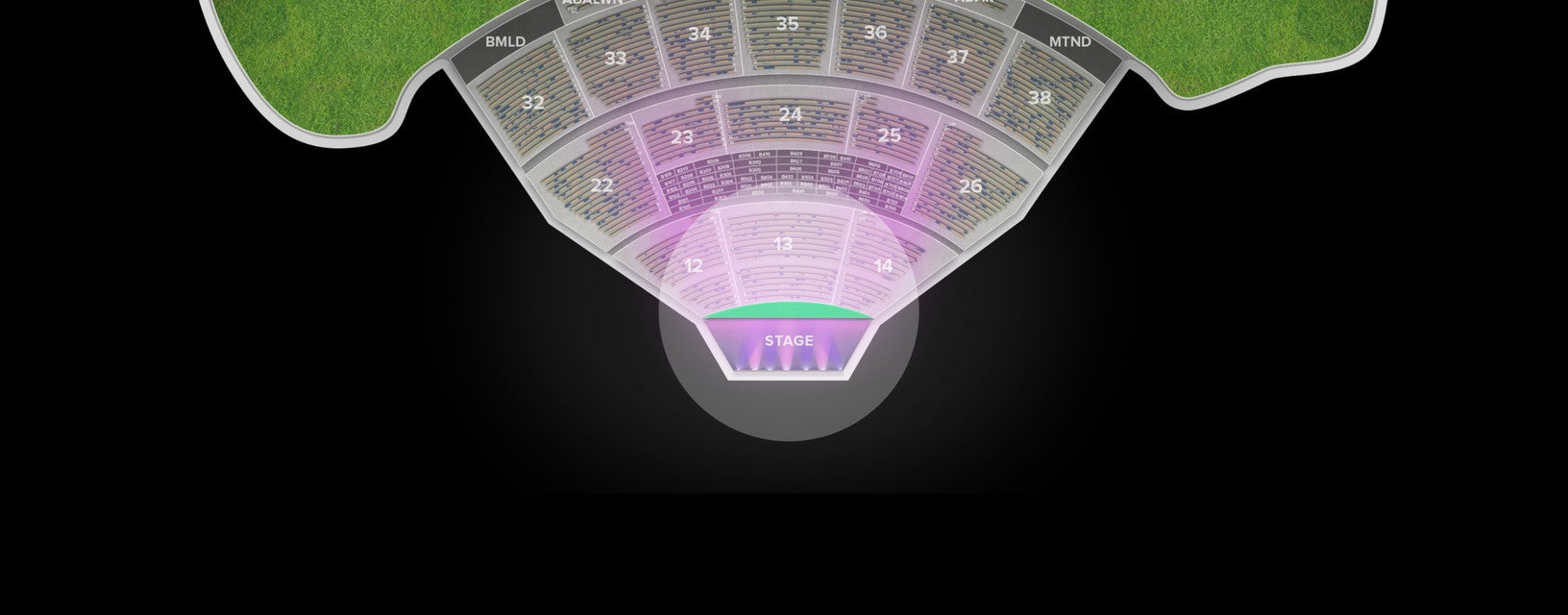 Seat view from PIT