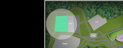 Seat view from Premium