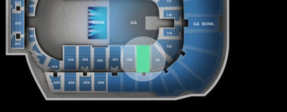 Seat view from Lower