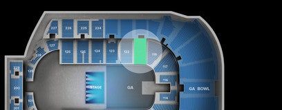 Seat view from Lower