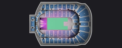 Seat view from GA Floor