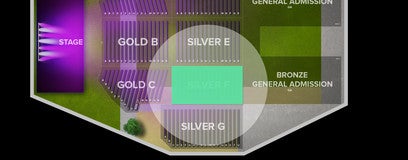 Seat view from Silver