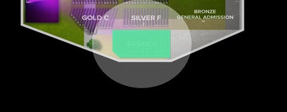 Seat view from Silver