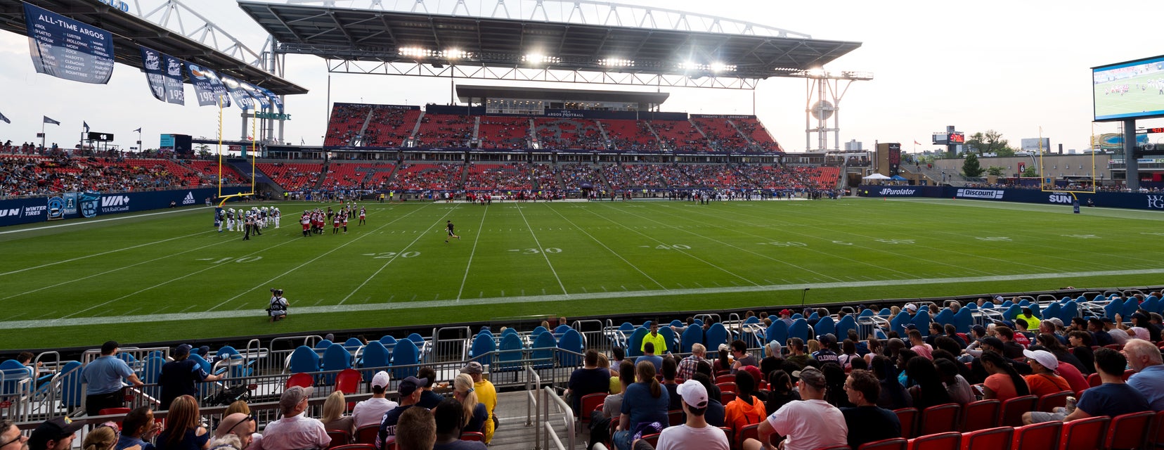 Seat view from Lower Sides
