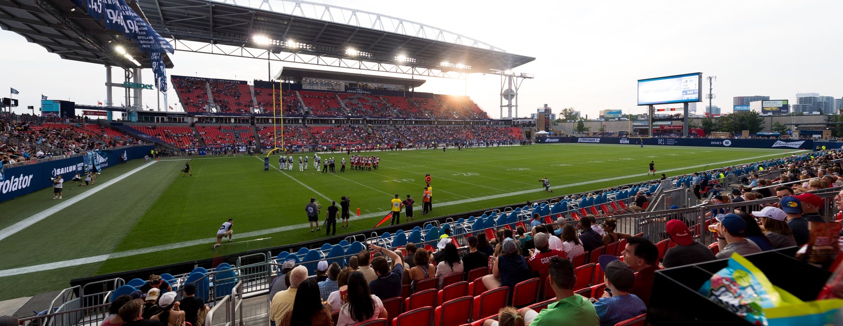 Seat view from Lower Sides