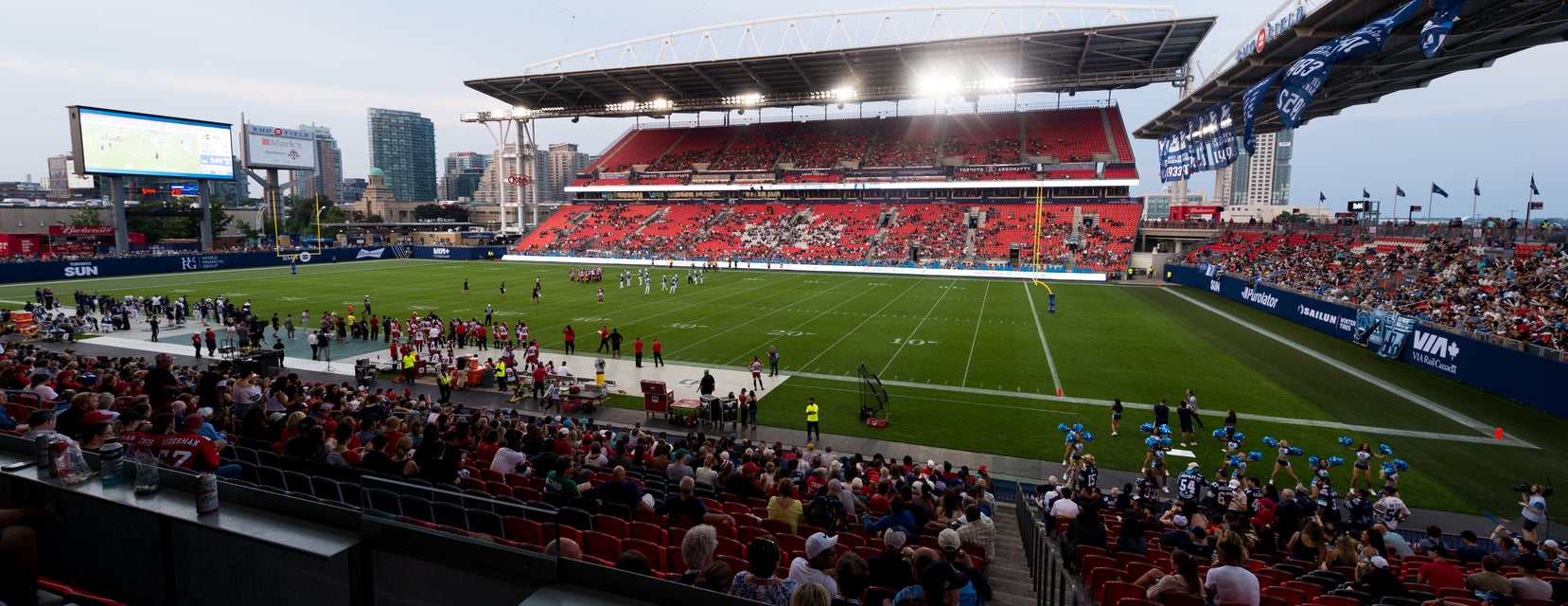 Seat view from Lower Sides