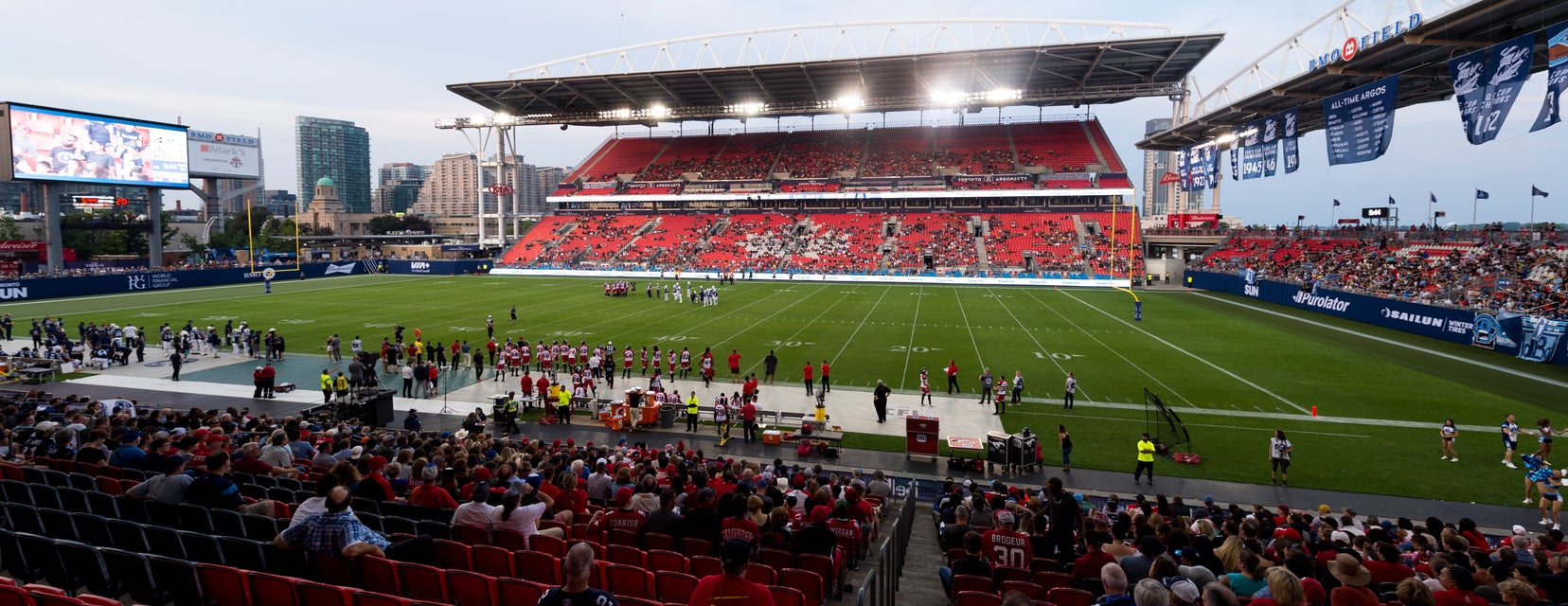 Seat view from Lower Sides