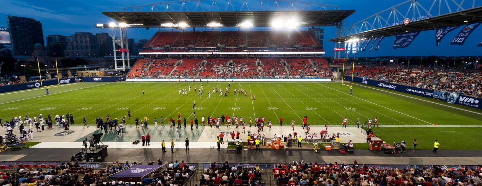 Seat view from Upper Midfield