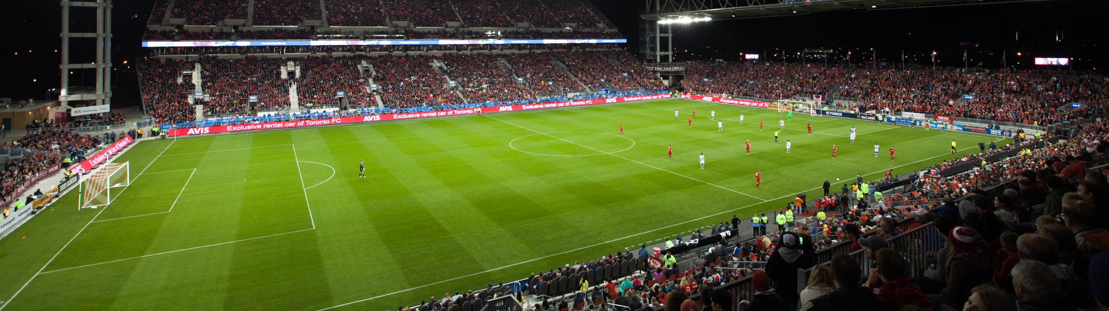 Seat view from Upper Sideline